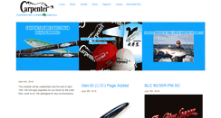 Desktop Screenshot of carpenterlures.com.au